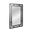 Berlin Geometric Art Deco Wood Framed Wall Mirror In Black