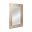 Berlin Geometric Art Deco Wood Framed Wall Mirror In Gold