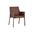 Bernadette Dining Armchair In Bravo Cognac