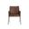 Bernadette Dining Armchair In Bravo Cognac