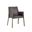 Bernadette Dining Armchair In Kendall Grey