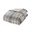 Bernston Faux Wool To Faux Fur Down Alternative 3 Piece King/Cal King Comforter Set In Gray Plaid