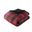 Bernston Faux Wool To Faux Fur Down Alternative 3 Piece King/Cal King Comforter Set In Red Buffalo Check