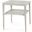 Bertram Side Table In Soft Gray