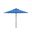 Bethany 9Ft Wooden Umbrella in Blue