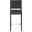 Bethel Black Indoor/Outdoor Bar Stool