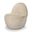 Beverly Accent Chair In Beige Chenille