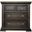 Big Valley Bedside Chest With Charging Station In Brown