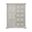 Big Valley White Door Chest