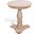 Bijou Round Accent Table In Wheat