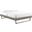 Billie Full Wood Platform Bed Frame In Gray