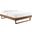Billie Full Wood Platform Bed Frame In Walnut