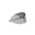 Birch Leaf Metal Small Wall Art In Silver