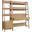 Bixby 2 Piece Wood Office Desk And Bookshelf In Oak EEI-6111-OAK