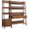Bixby 2 Piece Wood Office Desk And Bookshelf In Walnut EEI-6111-WAL