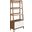 Bixby 33 Inch Bookshelf In Walnut White