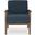 Bixler Accent Chair In Navy