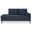 Bixler Right-Arm Facing Corner Chaise In Navy