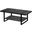 Black Coffee Table With Reclaimed Woodlook