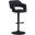 Black Metal Barstool With Hydraulic Lift