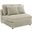 Blaine Upholstered Armless Chair Sand
