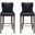 Blair Barstool Set of 2 In Black