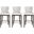 Blair Barstool Set of 3 In White