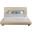 Blair Chenille Fabric Upholstered Full Bed In Beige