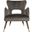 Blair Wingback Accent Chair in Gold