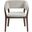Blake Dining Armchair In Greige