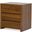 Blanche Walnut 3 Drawer Night Table