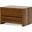 Blanche Walnut Night Table With 2 Drawers