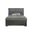 Blaze Twin Panel Bed In Gray