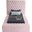 Bliss Velvet Twin Bed In Pink
