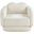 Bloom Teddy Fabric Chair In Cream
