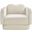 Bloom Velvet Chair In Cream Velvet