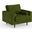 Bloomfield Performance Velvet Arm Chair In Forest