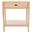 Boden 1 Drawer Nightstand in Natural