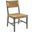 Bodie Wood Dining Chair In Light Gray