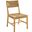 Bodie Wood Dining Chair In Brown
