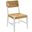 Bodie Wood Dining Chair In White Natural