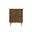 Bogart Accent Cabinet In Rustic Brown and Nature