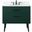Boise 36 Inch Bathroom Vanity In Green With Backsplash