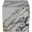 Bolzano Marble End Table In White