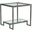 Metal Designs Bonaire Square End Table In St. Laurent