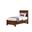 Bonanza Twin Mansion Storage Bed In Cherry