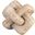 Bond Travertine Decorative Knot In Natural