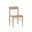 Bondi Dining Chair Set of 2 In Light Oak