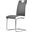 Bono Faux Leather Modern Dining Side Chair Set of 2 In Gray And White