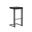 Boone Barstool Set of 2 In Grey and Onyx